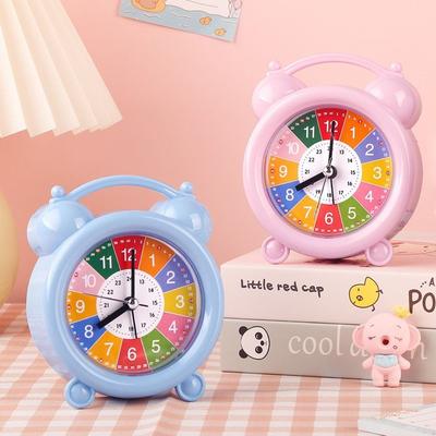 Early Education Children Desktop Clock Anti-drop Table Alarm Clock  Bedroom Bedside