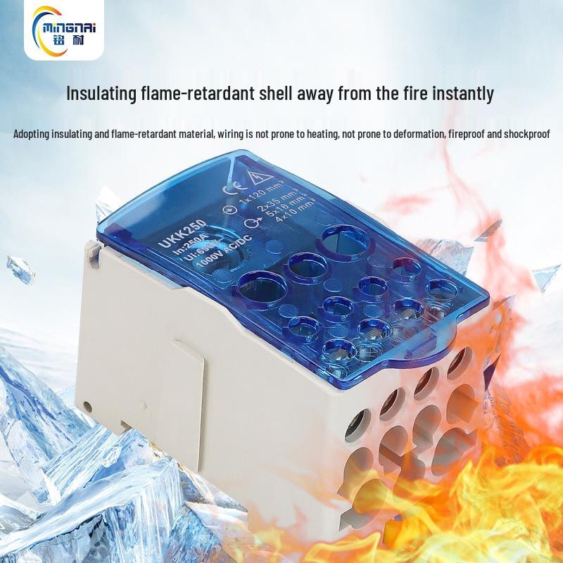 Single-Level DIN Rail Distribution Box, 80A-400A