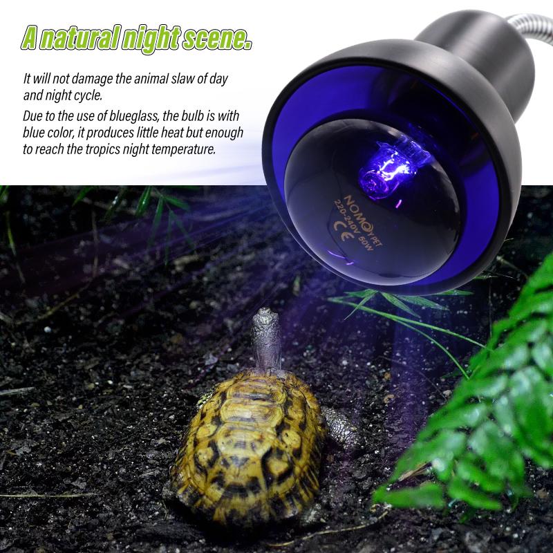 Pet Animals Heat Light Reptile Heating Lamp E27 Clip-on Lamp Holder Turtle Basking UV Light Bulbs Heating Lamp Amphibians