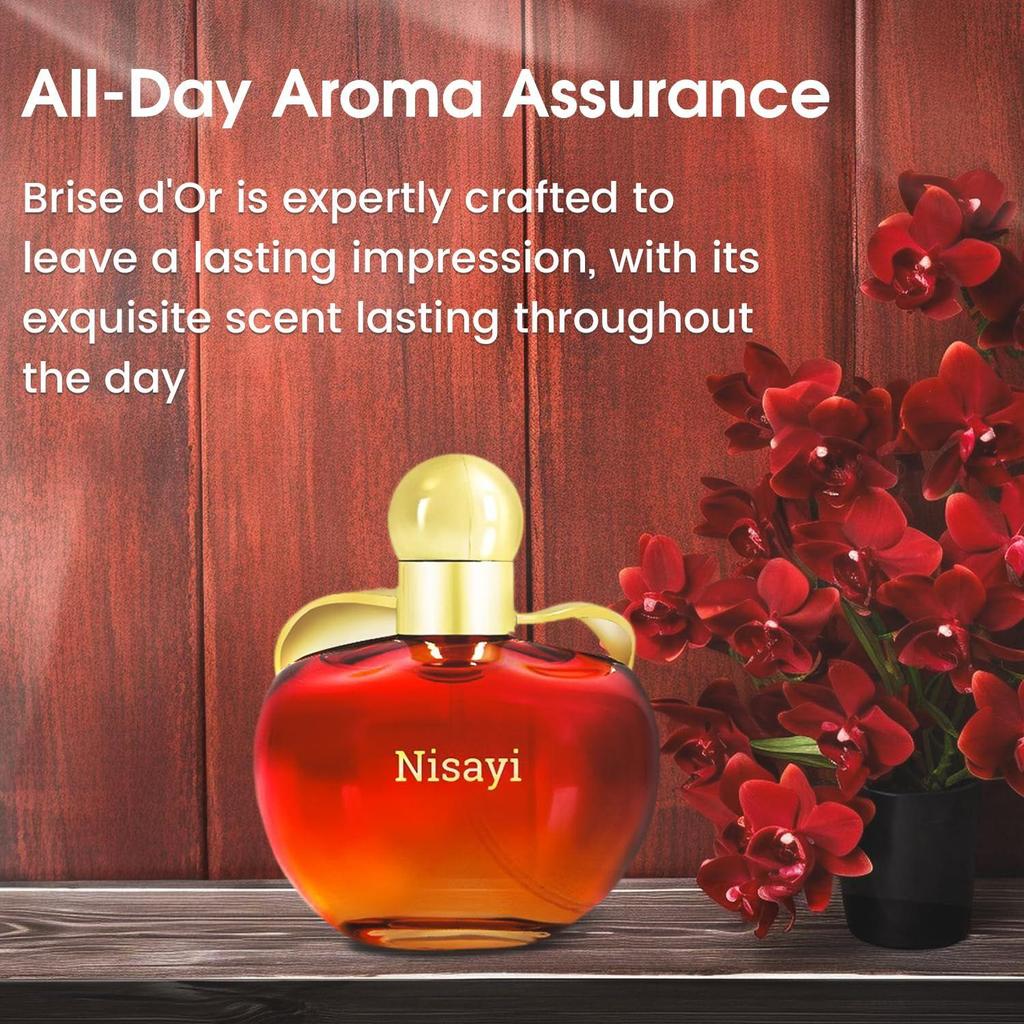 Premium Brise D'or Luxury Perfume for Men & Women | Long Lasting Fresh Floral & Aromatic Fragrance |
