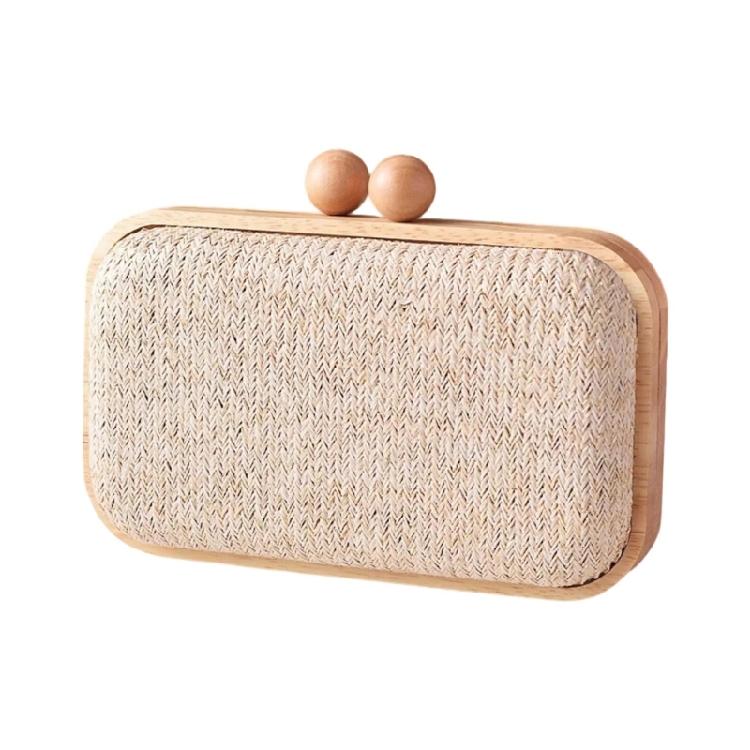 Straw Clutch Purses Women Summer Beach Straw Purse Woven Envelope Wallet Crossbody Shoulder Bag Evening Handbag Gifts