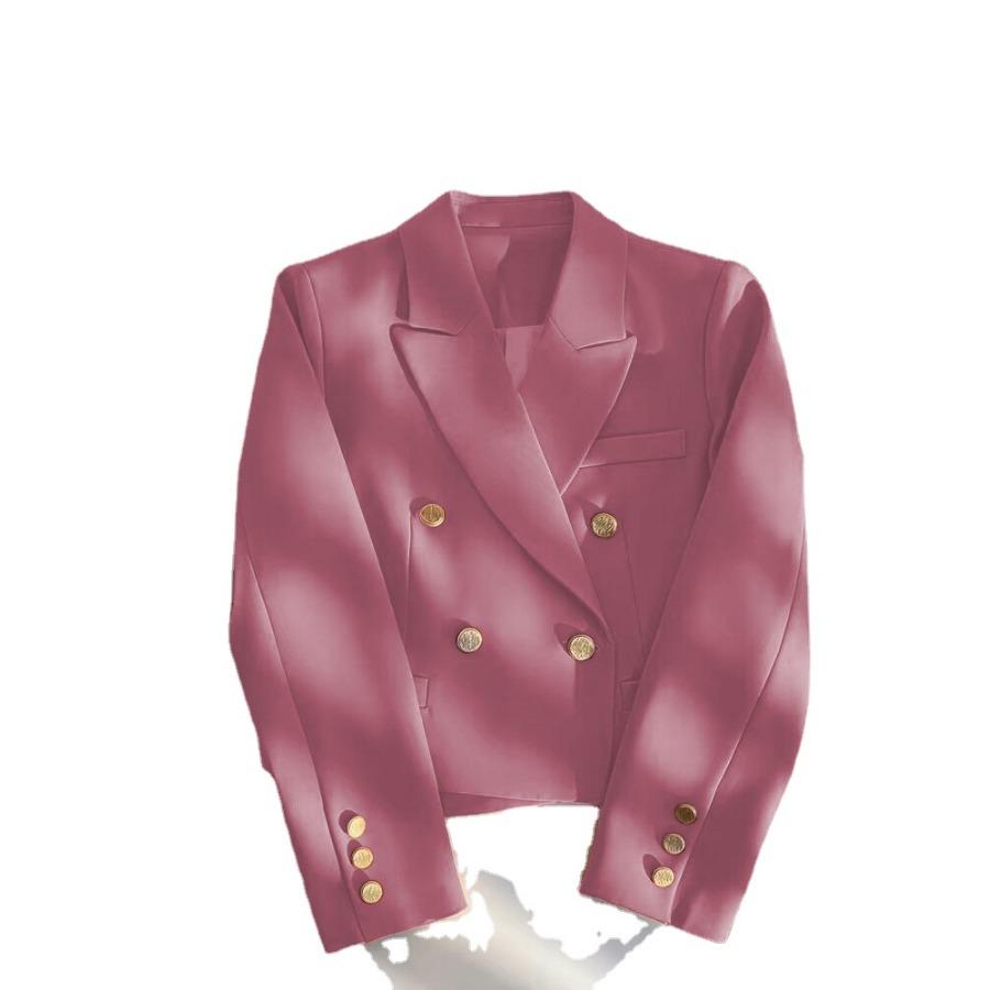 Krátký business bunda pro dámské blejzry Černá jarní podzimní bundy korejský volný ležérní blejzr