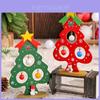 Mini Wooden Christmas Tree Figurine Ideal For Kids Diy Educational Toy Gift For Holiday Decorating