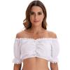 L Plus Size Oktoberfest Costumes Sexy Lace Summer Short-Sleeved Tops Halloween Carnival Women Party Prom Performance Costumes