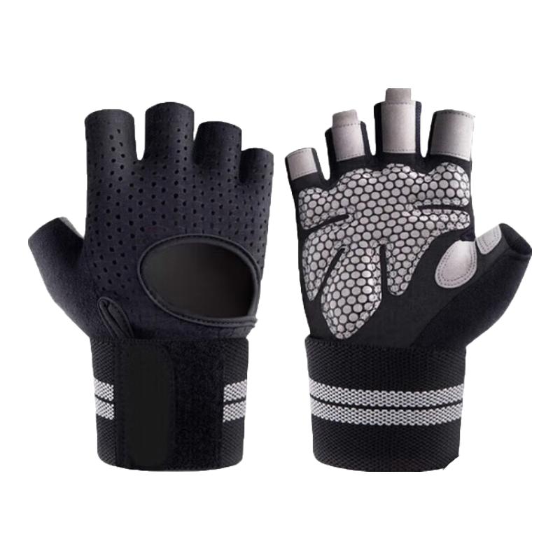 Jingrui Zhian Half-Finger Fitness Gloves M