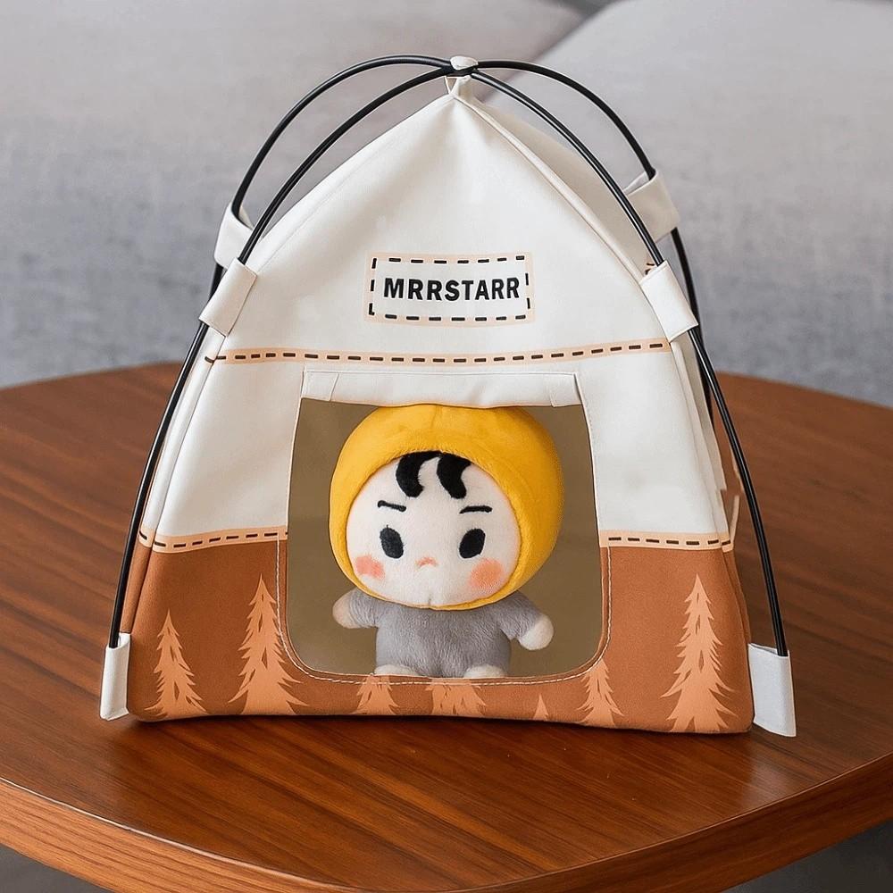 1:Maßstab 12 Campingzelt Modell Oxford Stoff Puppe Kleines Zelt Simuliertes Außenzelt Weihnachtsgeschenk