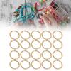 20Pcs    O  S 1.57in Diameter 0.2in Thick Strong Copper Secure Closure    Buckles for Purse Bag Jewelry