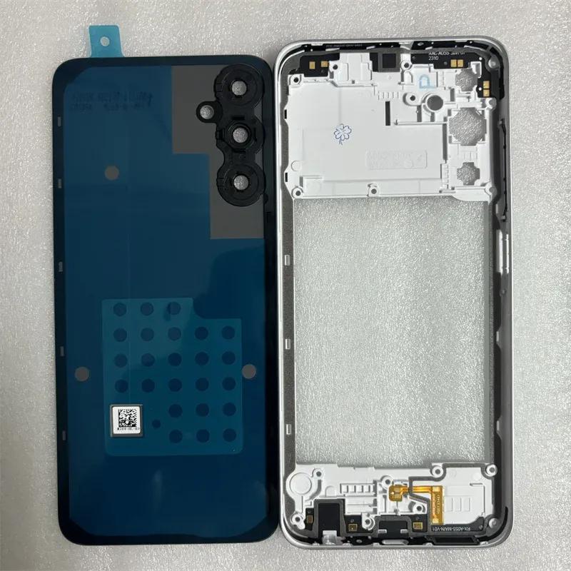 For Samsung Galaxy 05S SM-a057F Full Housing Case Middle Frame  Battery Back Cover Rear  With Camera Lens Repair Parts
