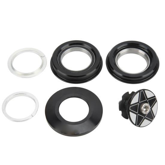 

Велосипедная гарнитура RISK с подшипником Speed Drop, рулевая колонка для конусной рулевой трубы 49,7 мм с подшипником передней вилки с прямой конической трубой 1,5 дюйма