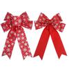 Creative Bow Christmas Decoration Sparkling Christmas Bow Decorations  Xmas Party Supplies