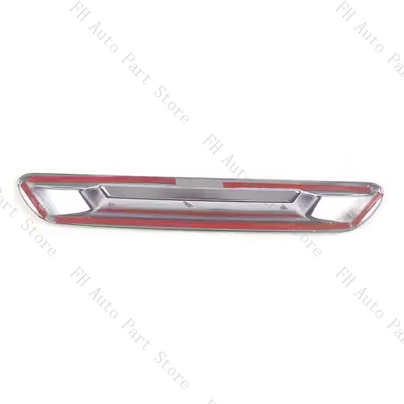 For Kia Carnival Rear Trunk Tailgate Chrome Handle Bowl Catch Cover Molding Trim Sticker