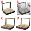 KON Glasses Box Glasses Sunglasses Storage Case Accessories Collection Case Storage 8 Pieces G White