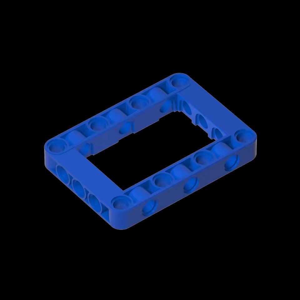 50pcs 64179 Modified Frame Thick 5 x 7 Open Center Brick Collection Bulk Modular Toys For Technical MOC DIY Buildings Blocks