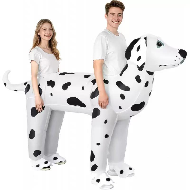 Costume gonfiabile da cavallo per Halloween per divertimento all'aperto