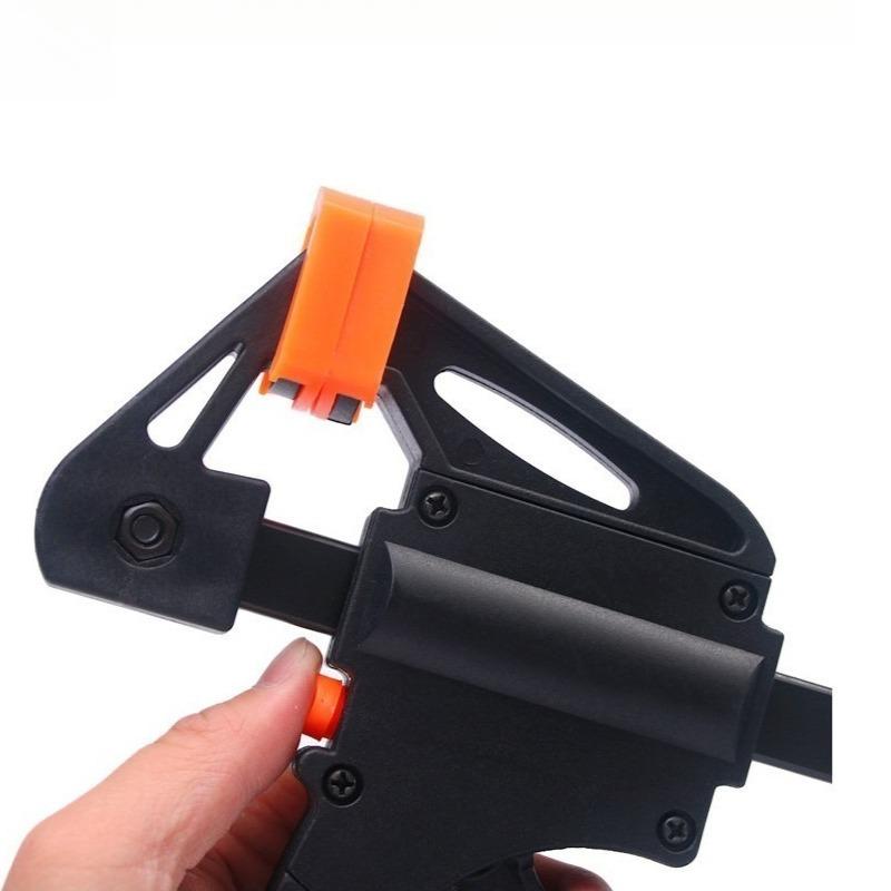 Woodworking Work Bar F Clamp Clip Kit Quick Ratchet Release Speed Squeeze WoodWorking DIY Carpentry Gadget Hand Tools 4/6/8/10 Inch