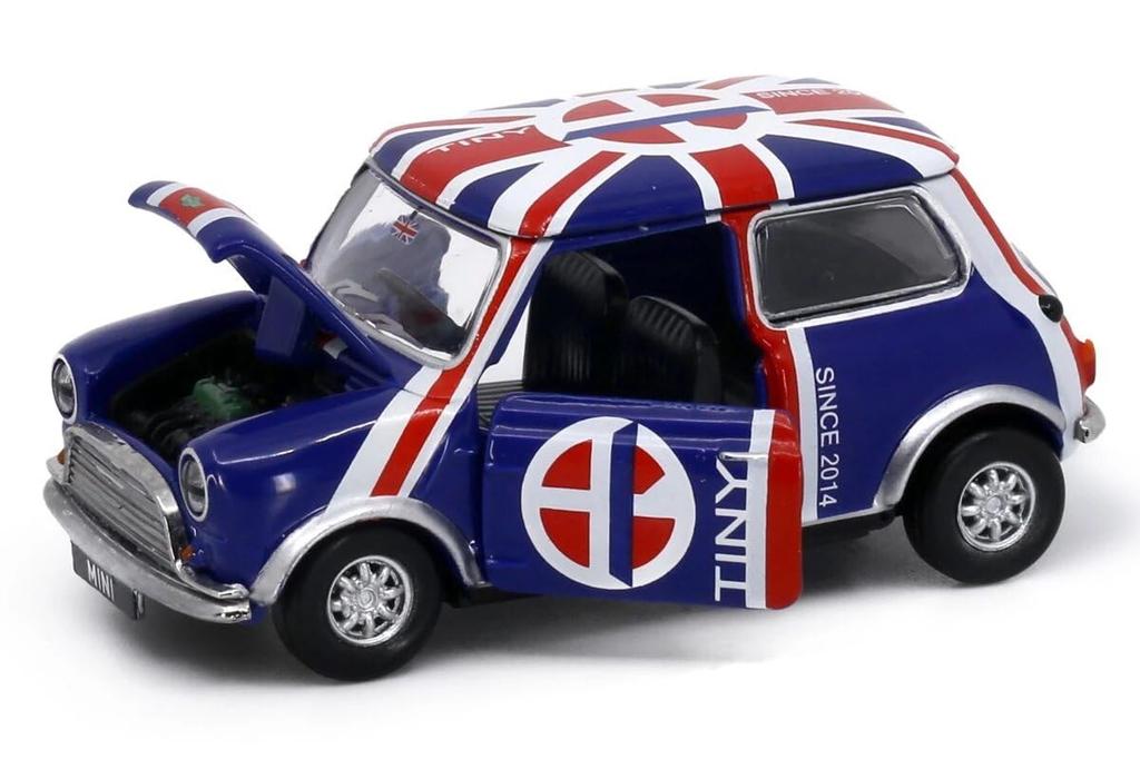 Tiny City Mini Cooper Mk 1 Union Jack 10th Diecast Model Car 1/50 (TINY Anniversary)