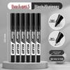 True Color Black Oil-Based Waterproof Marker Pen - Broad Tip, Fade-Resistant, Ideal for Construction and Logistics Marking