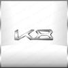 OYQZ3 New Auto Exterior K3 K5 K8 Emblem Fender Rear Trunk Body Badge Sticker For Kia Forte Ceed Cerato RIO 2 3 4 Sorento Sportage