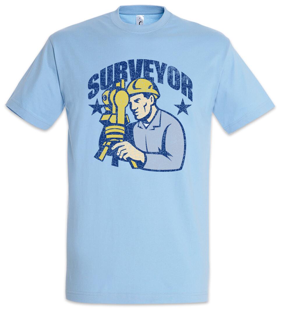 Surveyor I T-Shirt Engineer Construction Supervisor Site Manager L
