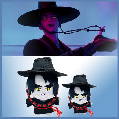 Non-Toxic Kawaii Kpop Demon Hunters Bird Movie Peripheral Toy Jinu Plush Handsome And Lovely Jinu Birthday Halloween Gift For Kids Children