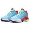 Nike Unisexové tenisky LeBron 19 Low EP Blue Chill Černé Světle karmínové DO9828-400