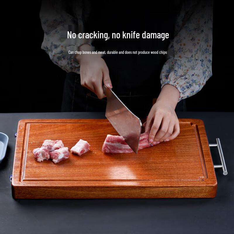 Lijia Wenge Wood Double-Sided Cutting Board