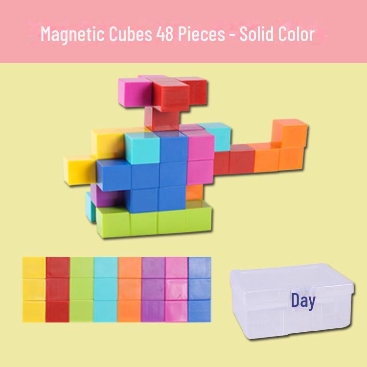 Magnetic Cube Puzzle Blocks: Cross-Border Teaching Aids for Kids