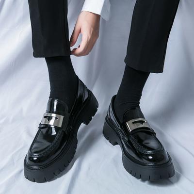 2024 New Arrival Thick Bottom Male Business Shoes Leather Elegantes for Men Coiffeur Shoes Luxury Brand Mens All-match Loafers