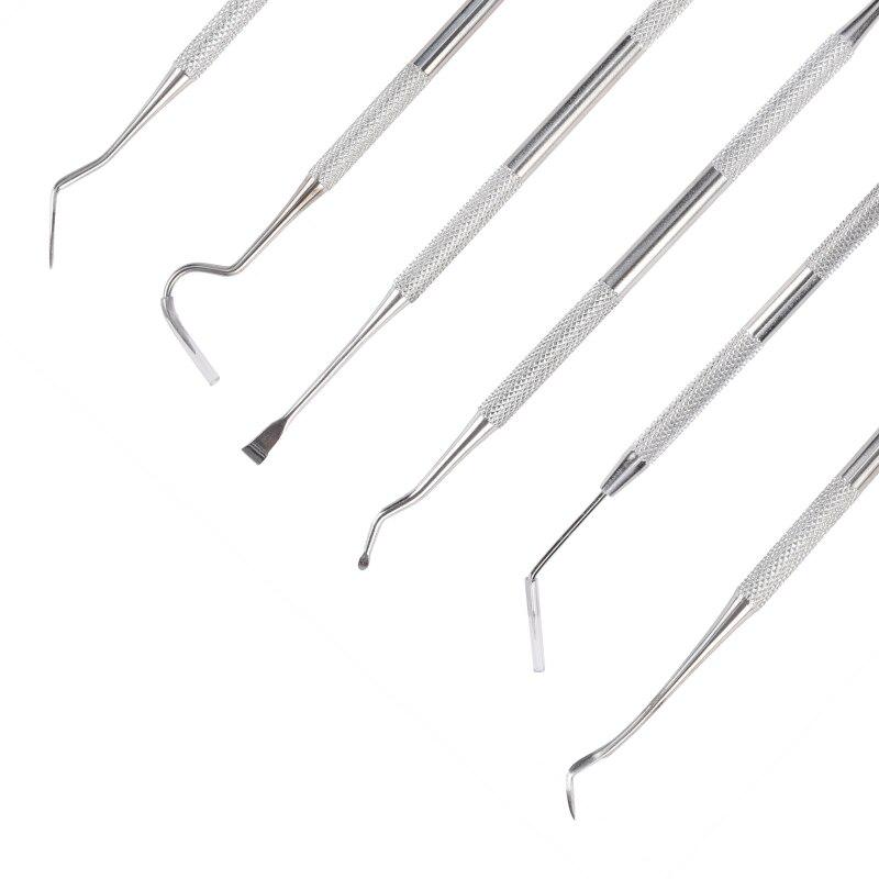 6pcs / Set 4pcs Stainless Steel Universal Gun Hunting Cleaning Kit Tactical Rifle Pistol Gun Cleaning Tool