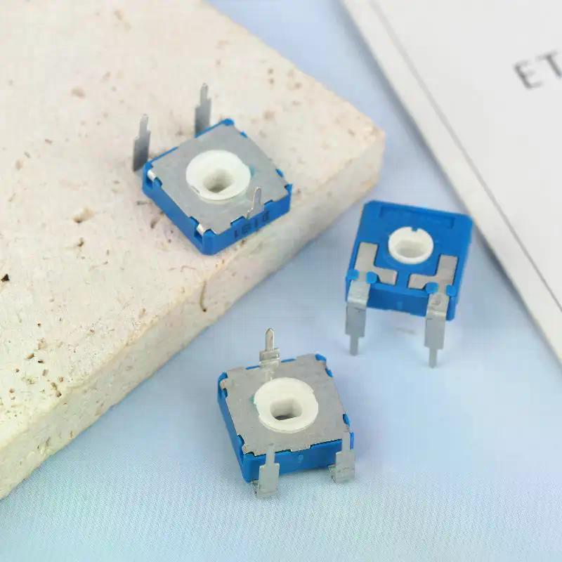 5pcs 10K/100K Vertical Adjustable Potentiometer CA14NV17.5 10KA2020LV10 Adjustable Resistance Potentiometer