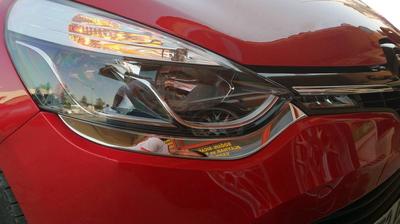 Abdeckungen für Frontscheinwerfer (2 Stück, Edelstahl) für Renault Clio IV 2012-2019