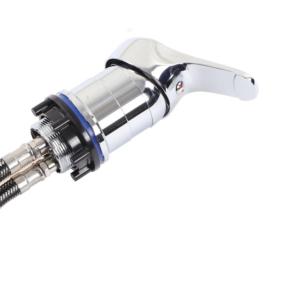 Salon Shampoo Bowl Sink Faucet Sprayer Kit Hot Cold Switch Shampoo Bed Faucet Sprayer with 120cm Hose