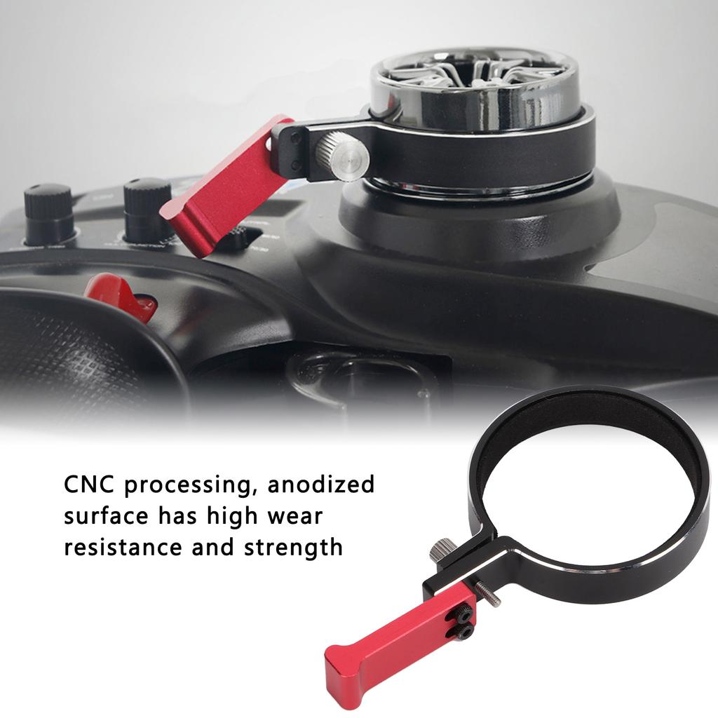 RC Transmitter Steering Wheel Trigger One Hand Controller Trigger for   SCX10 Series Model Car