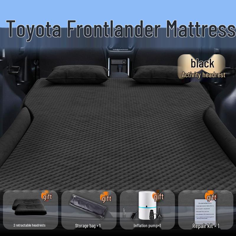 25 Toyota Highlander Car Bed: Inflatable Rear Seat Mattress and Trunk Cushion
