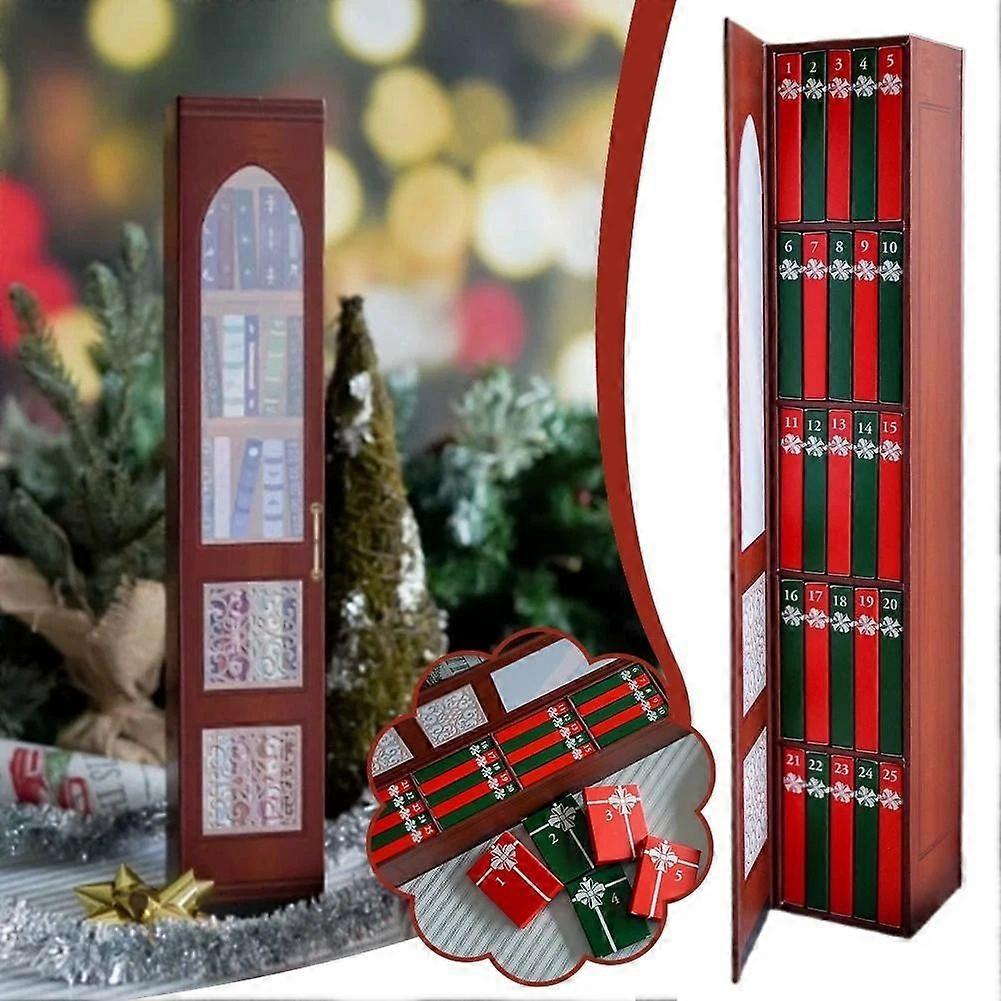 Mini Book Ornament Advent Calendar 2025, Book Lovers Gifts Advent Calendar