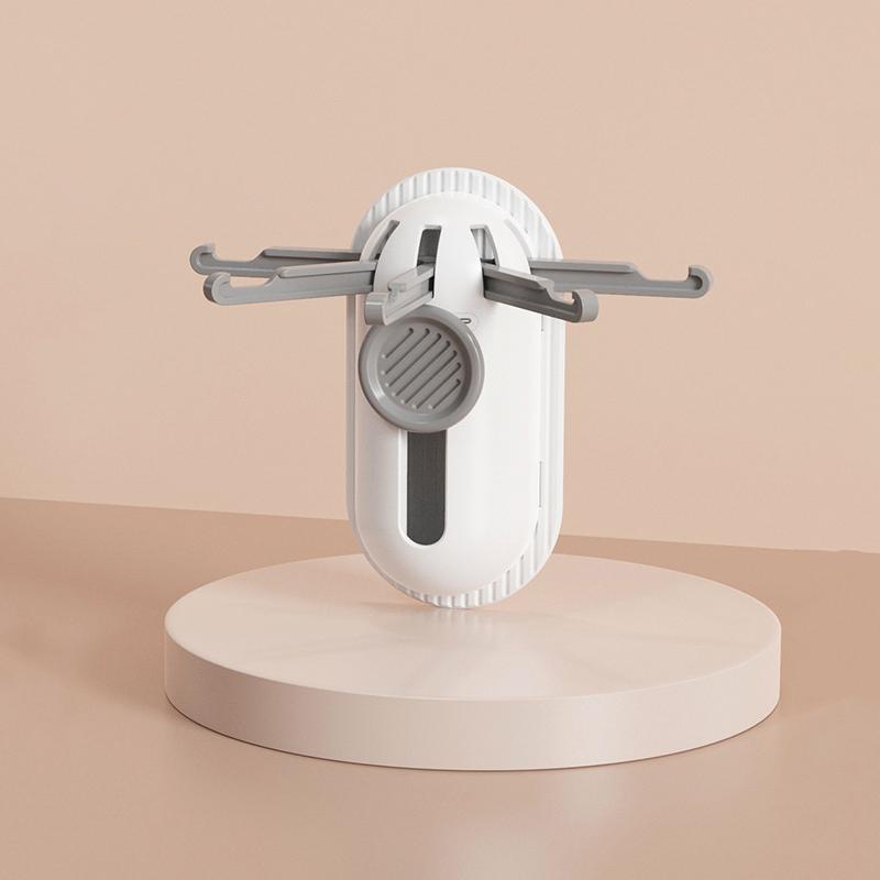 

No-Drill Five-Claw Extendable Hook For Kitchen And Bathroom Door Storage, Multi-Functional Wall-Mounted Storage Rack. A