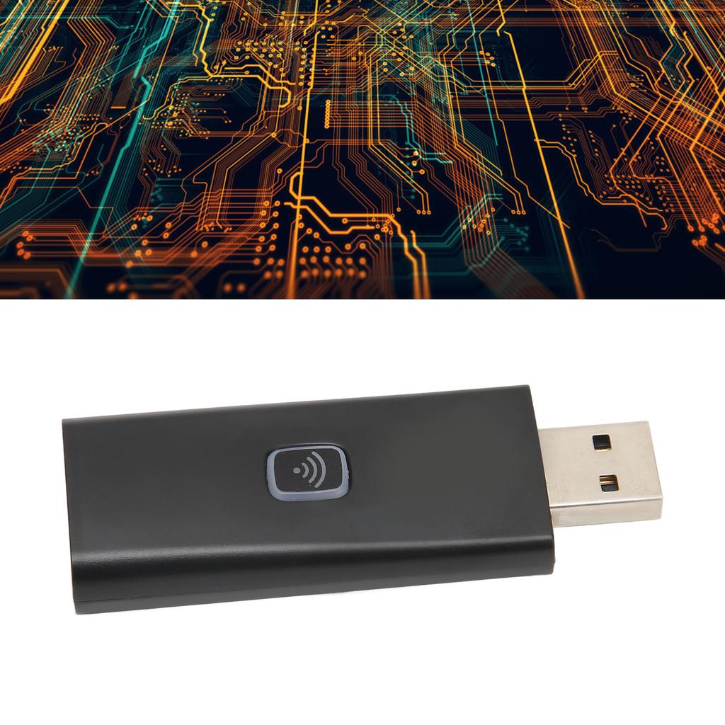 Wireless   Controller Adapter Plug And Play Portable Game Handle USB Converter Black for