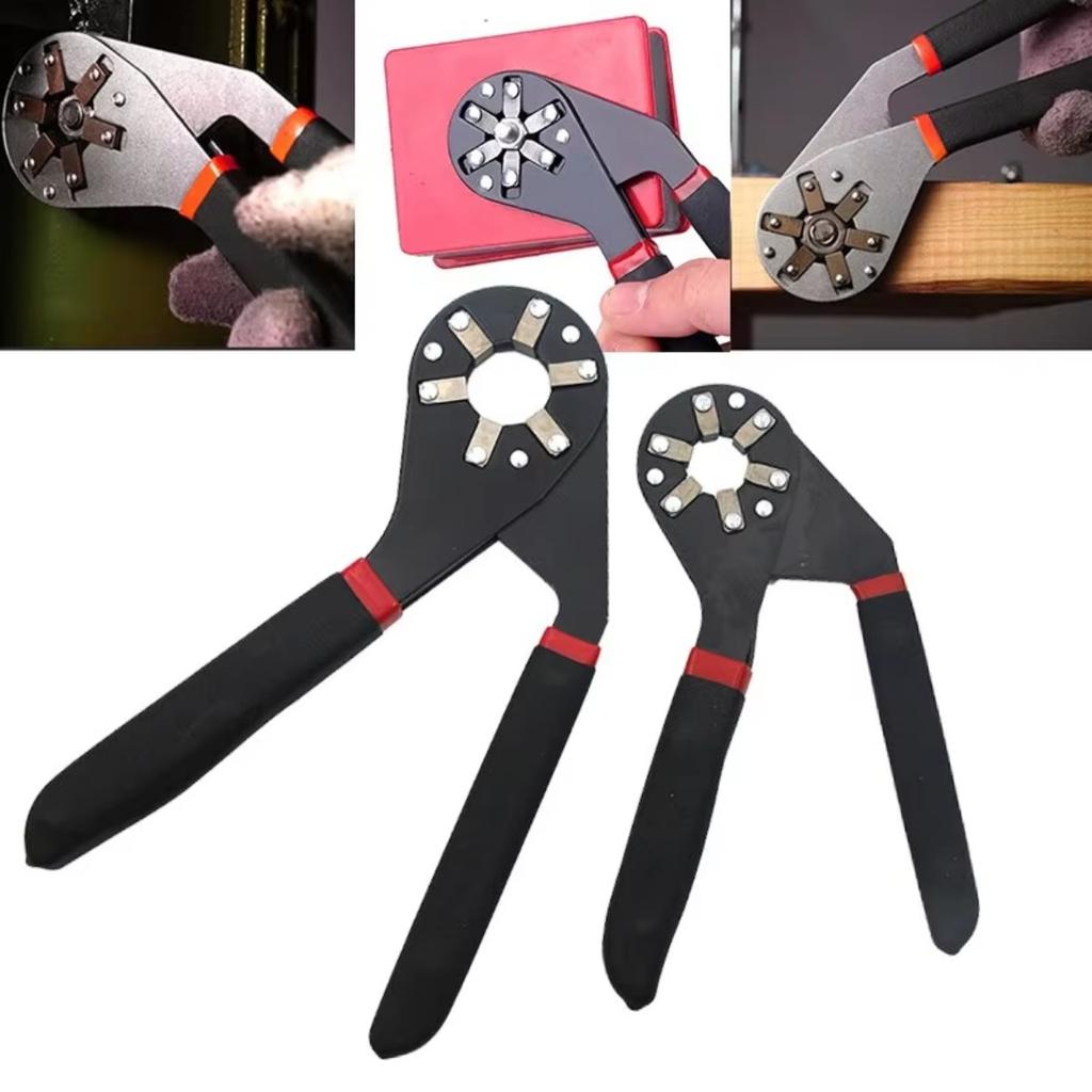 6/8 Inch Magic Wrench Household Maintenance Adjustable Twisting Hand Clamping Socket Outer Hexagonal Multifunctional Tool