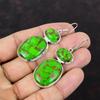 Copper Green Turquoise Earring Handmade Birthstone Jewelry 925 Sterling Silver Earrings Gemstone Earring Gift For Girl Latest Design Jewelry