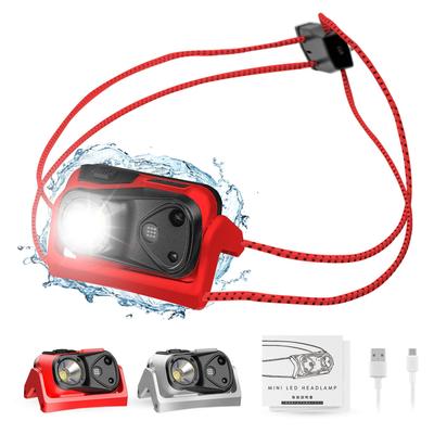 TeamOneDay Mini-LED Entwickelt von Hakone Ekiden USB und Perfekt für Draußen 220 Perfektes Geschenk Stirnlampe, Läufer, Wiederaufladbar, Leicht, Wasserdicht,
