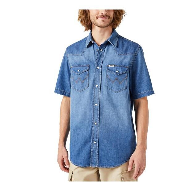 Рубашка Wrangler SS WESTERN SHIRT EU M