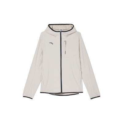 Training Series Logo Letter Warm Windbreaker Men Outerwear Mushroom-Gray 952447602-1