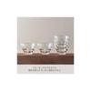 HARIO Heat-Resistant Glass Cups, Set of 5, Microwave/Oven/Dishwasher Safe, 170ml, Made in Japan, HU-3012
