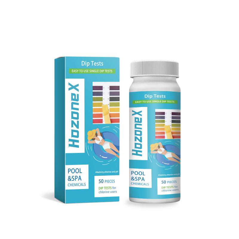 50Pcs 3 In 1 Pool Test Strips For Maintaining Water Quality High Accuracy Pools Testing Paper Swimming Pool Tester C5Ad