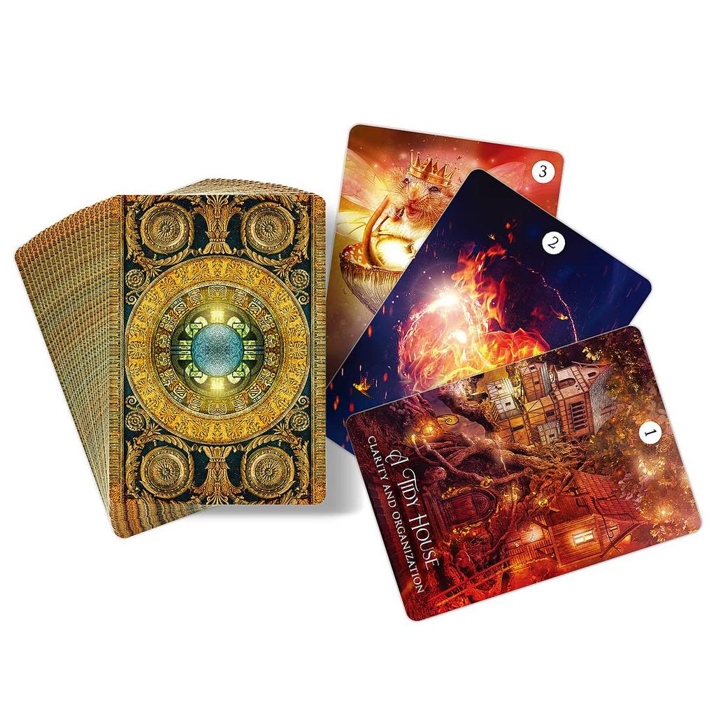 I.I.J Oracle Cards Shaman's Dream Oracle Japanese Edition Affirmation Fortune Telling with Japanese Instruction Manual