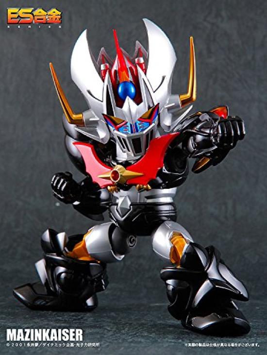 Action Toys ES Alloy Mazinger Kaiser Height 160mm Painted Movable Figure approx. Die-cast