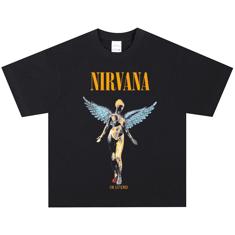 Nirvana T-Shirt, Soft Fabric Casual Daily Wear M