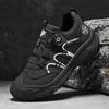 Modne buty do chodzenia z pokrętłem Męskie Outdoorowe Antypoślizgowe Buty Turystyczne Dla Mężczyzn Platforma Oddychające Buty Trekkingowe Męskie Buty Robocze