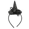 Pumpkin Witch Hat Festival Skull Headband Props Point Cap Performance Props Party Hairband Decor Headwear Halloween Headband
