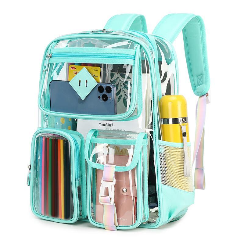 Primary School Transparent Waterproof Backpack